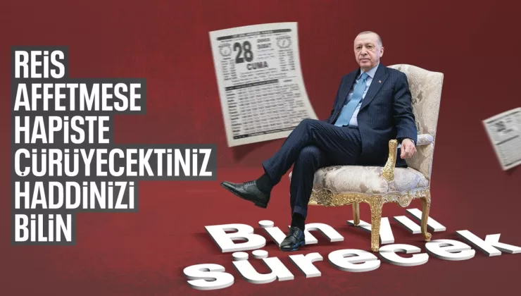 28 Şubat paşalarının kabullenemediği gerçek: Recep Tayyip Erdoğan affı