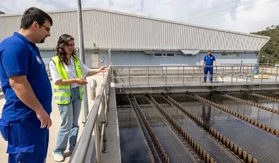 67 içme suyu arıtma tesisi tam kapasiteyle çalışıyor İzmir’de musluklardan içilebilir su akıyor