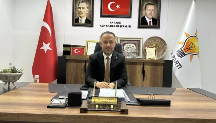 AK Parti Adıyaman İl Başkanı istifa ettiğini duyurdu