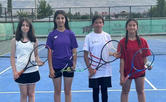 Alagöz Holding 4. Kayısı Cup Tenis Turnuvası tamamlandı