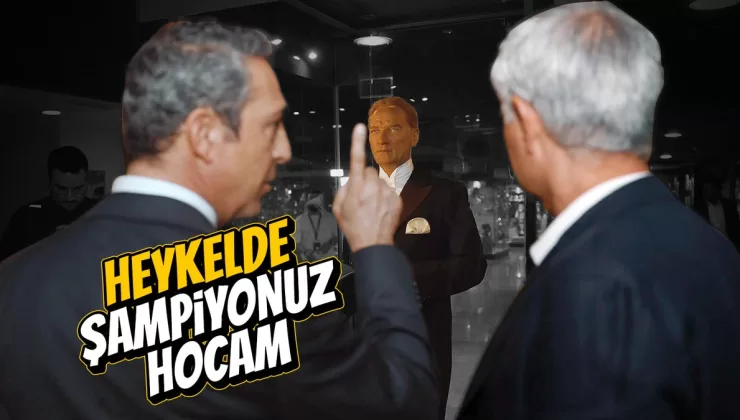 Ali Koç, Jose Mourinho’ya Atatürk’ün heykelini tanıttı