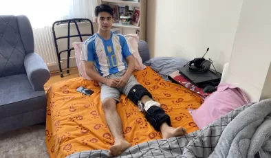 Bacağı kırılan futbolcunun ailesinden kabahat duyurusu!
