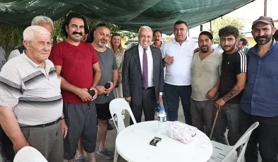Başkan Şadi Özdemir Alaaddinbey Kurban Pazarı’nı gezdi