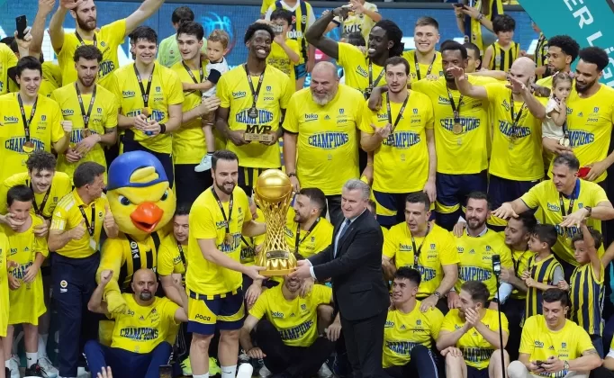 Basketbol Muhteşem Ligi’nde 58. dönemin şampiyonu Fenerbahçe Beko