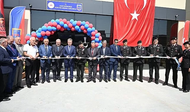 Belediye Başkanımız Mazlum Nurlu, Salihli Organize Sanayi Bölgesi’nde Jandarma Asayiş Noktası açılışına katıldı