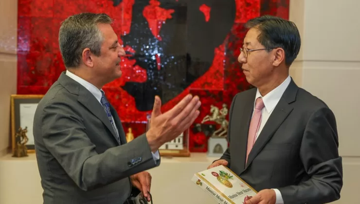 CHP Genel Başkanı Özel, Çin’in Ankara Büyükelçisi Shaobin’le görüştü