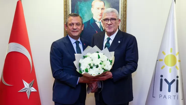 CHP Genel Başkanı Özel, İyi Parti Lideri Dervişoğlu ile görüştü