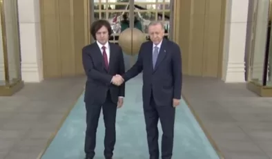Cumhurbaşkanı Erdoğan, Gürcistan Başbakanı Kobahidze’yi ağırladı