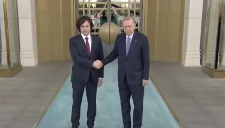 Cumhurbaşkanı Erdoğan, Gürcistan Başbakanı Kobahidze’yi ağırladı