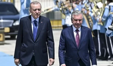 Cumhurbaşkanı Erdoğan ve Mirziyoyev’den ortak açıklama