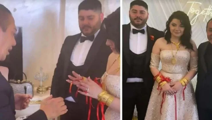 Fenomen Murat Övüç’ün oğlu nişanlandı! Geline 2 kilo altın taktı