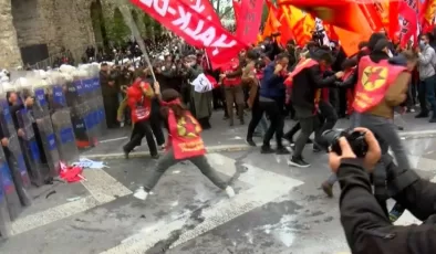 İstanbul’da 1 Mayıs’ta polise saldırdığı belirlenen 27 kişiye tutuklama talebi