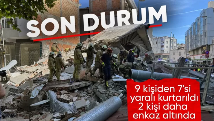 İstanbul’da çöken binada son durum açıklandı