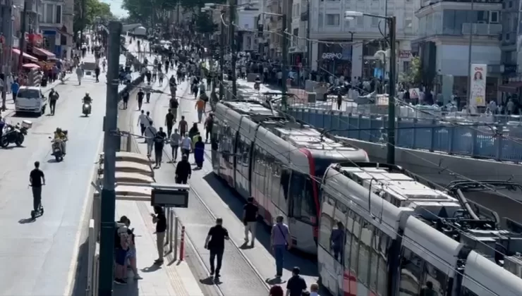 İstanbul’da Kabataş-Bağcılar tramvay hattı normale döndü