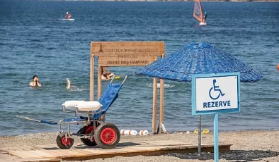 İzmir’in engelli dostu plajları