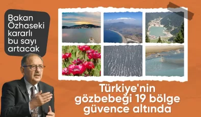 Mehmet Özhaseki: Türkiye’nin göz bebeği özel çevre koruma bölgeleri güvence altında
