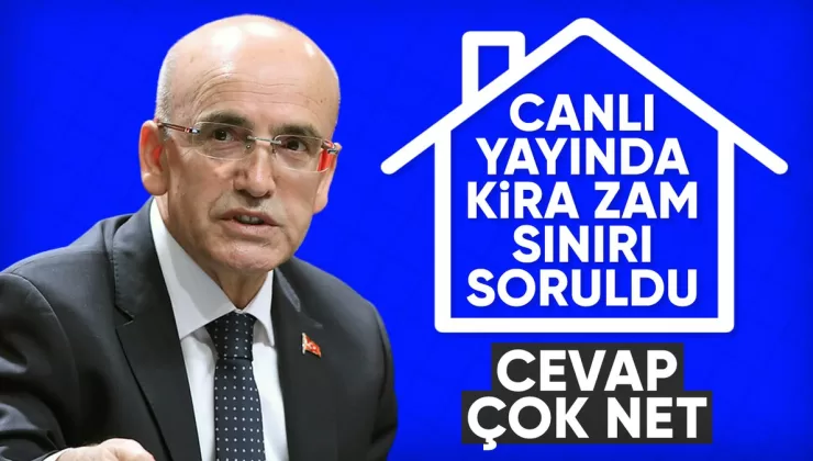 Mehmet Şimşek, kiralarda yüzde 25’lik zam sınırıyla ilgili konuştu