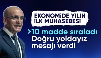 Mehmet Şimşek: Program çalışıyor, tüm hedeflerimize ulaşmakta kararlıyız