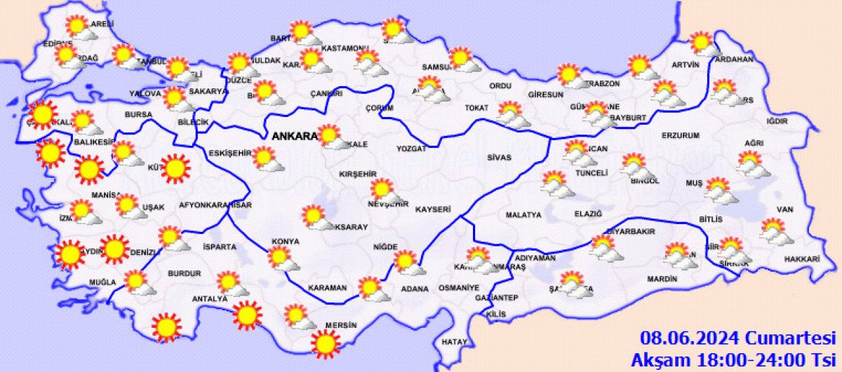 meteoroloji sicagin etkili oldugu turkiyedeki 18 il icin gok gurultulu saganak uyarisinda bulundu 2 YMTewvf9