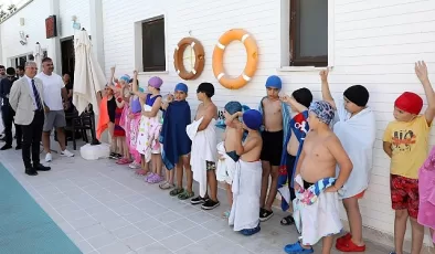 Mudanya Belediyesi Yüzme Havuzunda Yaz Sezonu Başladı
