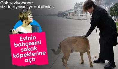 Sezen Aksu, Bodrum’da sokak hayvanları için özel bakıcı tuttu