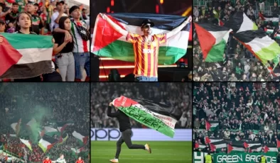 Spor dünyası, Filistinliler’i hiç unutmadı