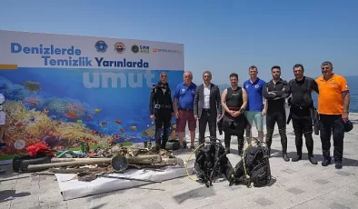 Sürdürülebilir bir gelecek için bir adım daha: Borusan’dan Gemlik’te deniz dibi temizliği