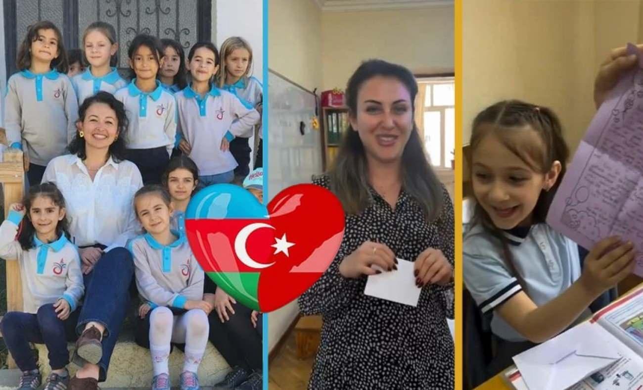 turkiyeden azerbaycana gonul koprusu minik kalemlerin mektuplari duygulandirdi 0 eKgihbPm