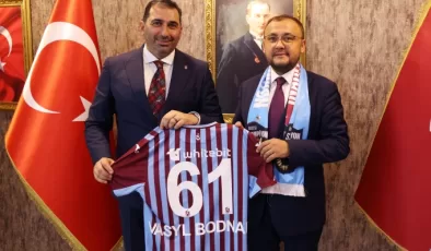 Ukrayna Büyükelçisi’nden Trabzonspor’a ziyaret