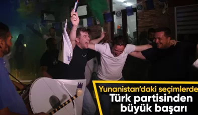 Yunanistan’da yapılan AP seçimlerinde Türk partisi Rodop ve İskeçe’de birinci oldu