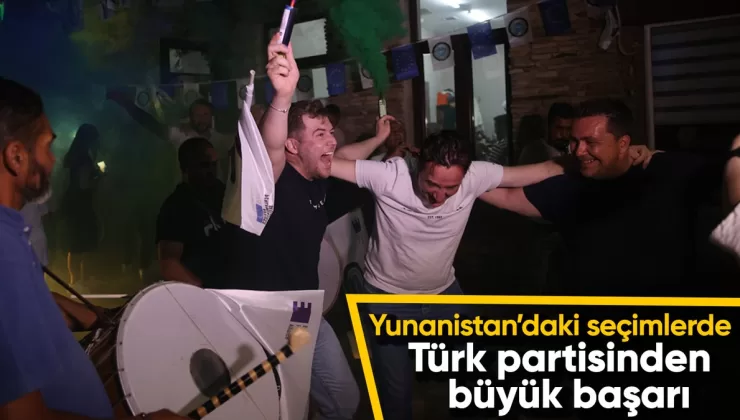 Yunanistan’da yapılan AP seçimlerinde Türk partisi Rodop ve İskeçe’de birinci oldu