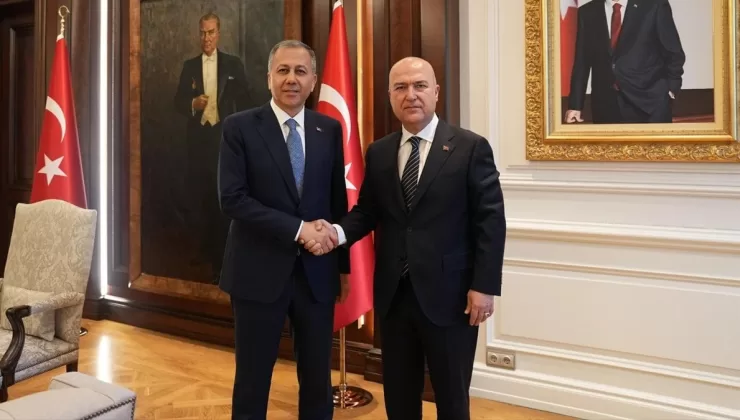 CHP’li Murat Bakan, İçişleri Bakanı Ali Yerlikaya ile görüştü