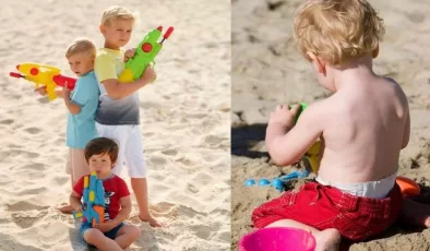 Plajları eğlenceli hale getirin! Çocuklarla plaj etkinlikleri ve plajda oynanacak oyunlar
