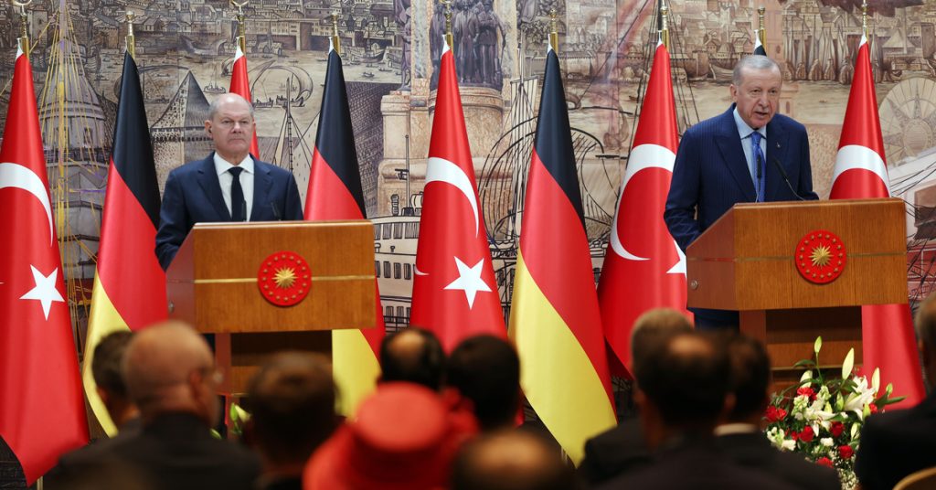 cumhurbaskani erdogan ve scholz039dan aciklamalar iliskilerimiz cok iyi ve daha iyi olacak dis haberler