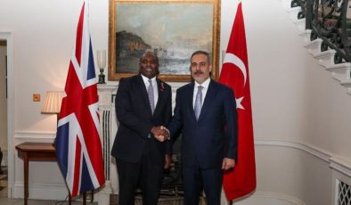 Dışişleri Bakanı Fidan, İngiliz mevkidaşı Lammy ile görüştü | Dış Haberler