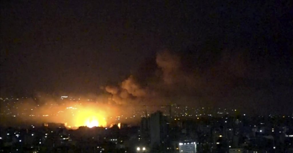 israil beyrut039un guneyine en az 8 hava saldirisi duzenledi dunya haberleri dis haberler