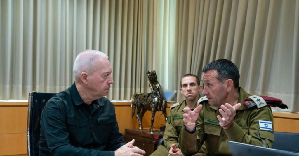 israil devlet televizyonuna gore savunma bakani ile genelkurmay baskani iran039a saldiri planini onayladi dis haberler
