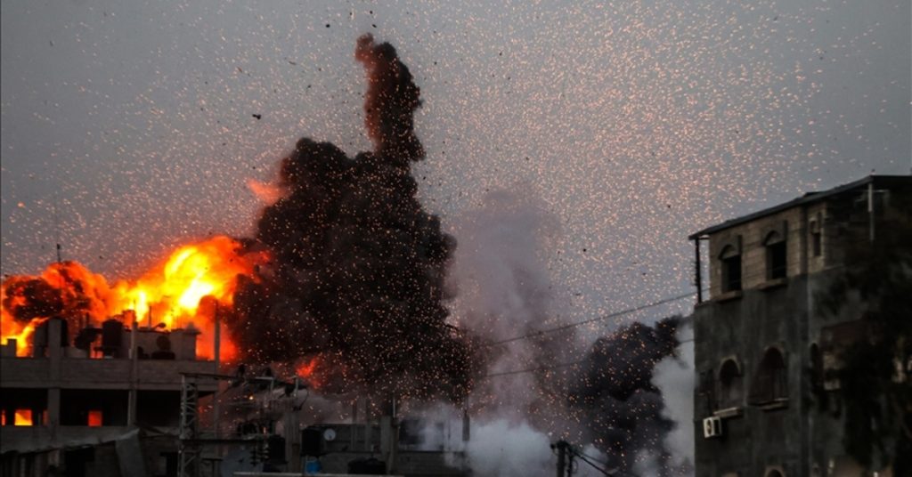 israil ordusu gazze039nin cibaliye bolgesindeki unrwa039nin merkezini vurdugunu acikladi dis haberler