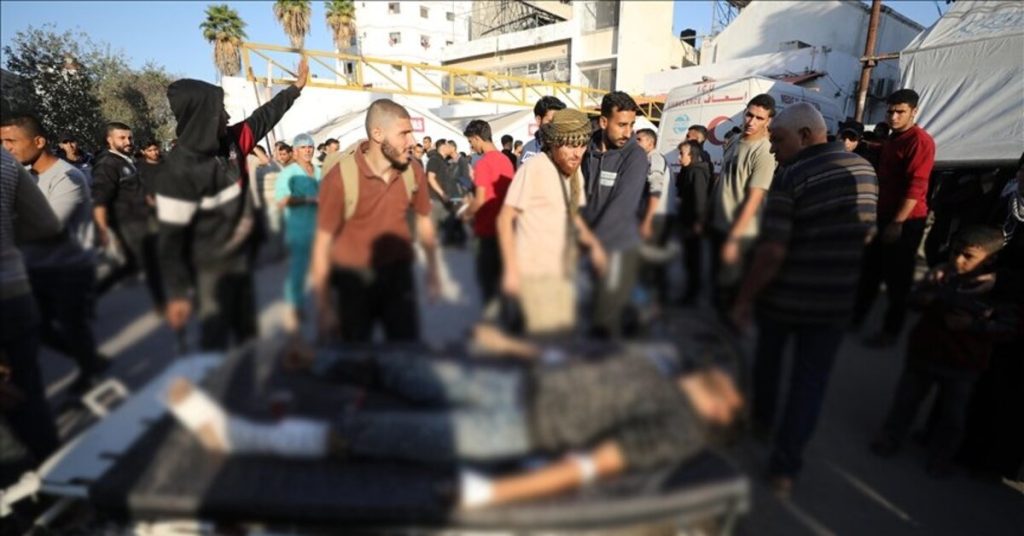 israil ordusu gazze039nin kuzeyinde bir carsiyi bombaladi dunya haberleri dis haberler