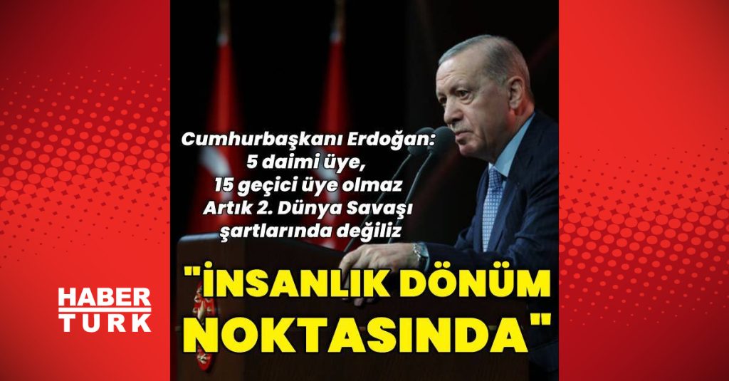 cumhurbaskani erdogan039dan aciklamalar dis haberler
