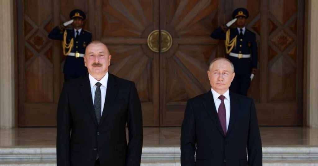 azerbaycan cumhurbaskani aliyev039den dusurulen ucaga iliskin aciklama yerden acilan atesle agir hasar aldi dis haberler