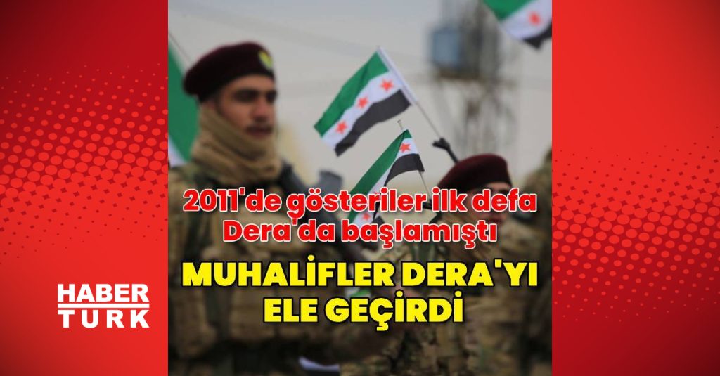 dera ili muhaliflerin eline gecti dis haberler