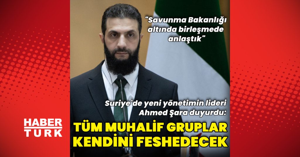 quotsuriye039de tum muhalif gruplar kendini feshedecekquot dis haberler