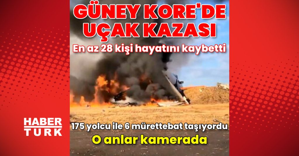 son dakika haberi guney kore039de ucak kazasi dunya haberleri dis haberler