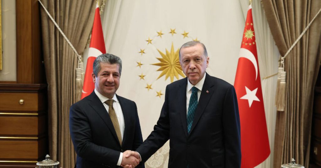 cumhurbaskani erdogan ikby basbakani barzani ile gorusecek dis haberler