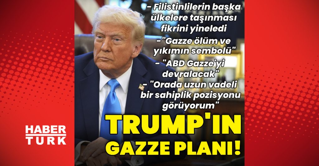 abd baskani donald trump039in gazze plani dis haberler