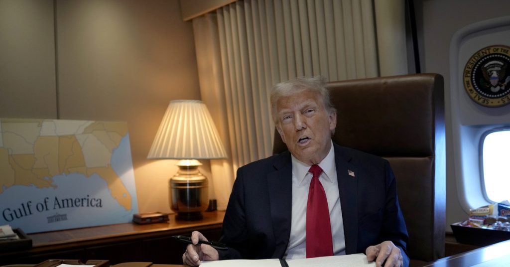 abd baskani trump 9 subat039i quotamerika korfezi gunuquot ilan etti dis haberler