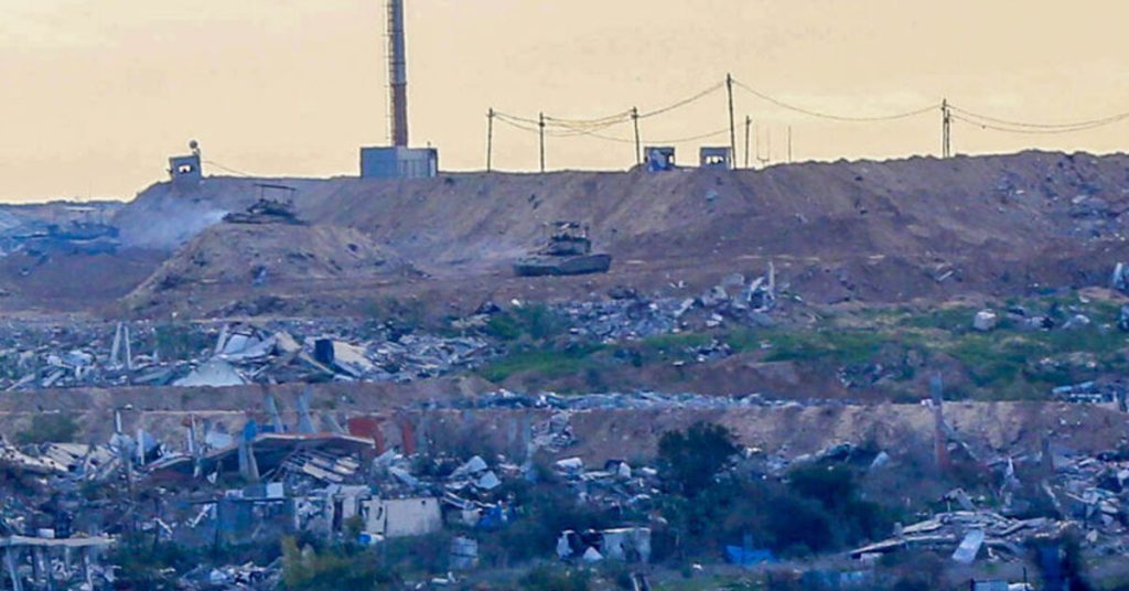israil ordusunun gazze seridi039ni kuzey guney hattinda bolen netzarim koridoru039ndan cekildigi bildirildi dis haberler